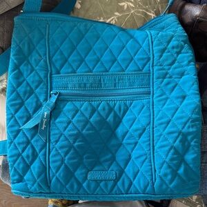 Vera Bradley Turquoise Quilted Crossbody Bag